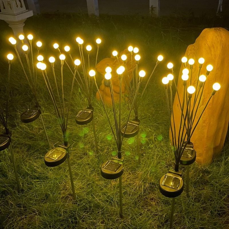 Solar powered LED Garden Lights-Firefly Lamp