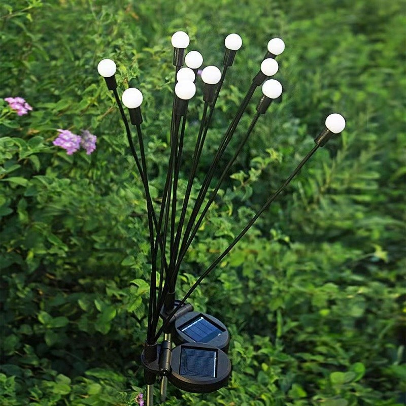 Solar powered LED Garden Lights-Firefly Lamp