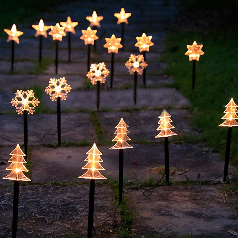 Battery box/ Solar powered Christmas series LED Garden Lights