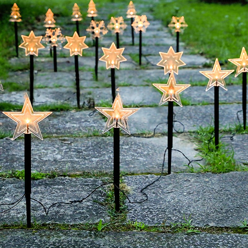 Battery box/ Solar powered Christmas series LED Garden Lights