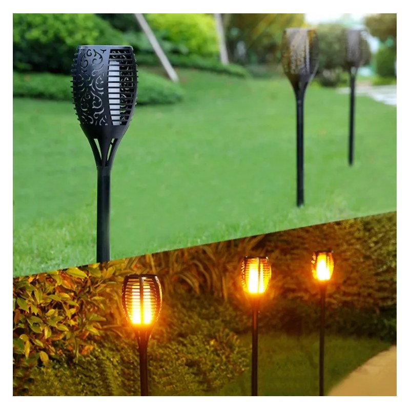 Solar powered Garden Lights Flame Light