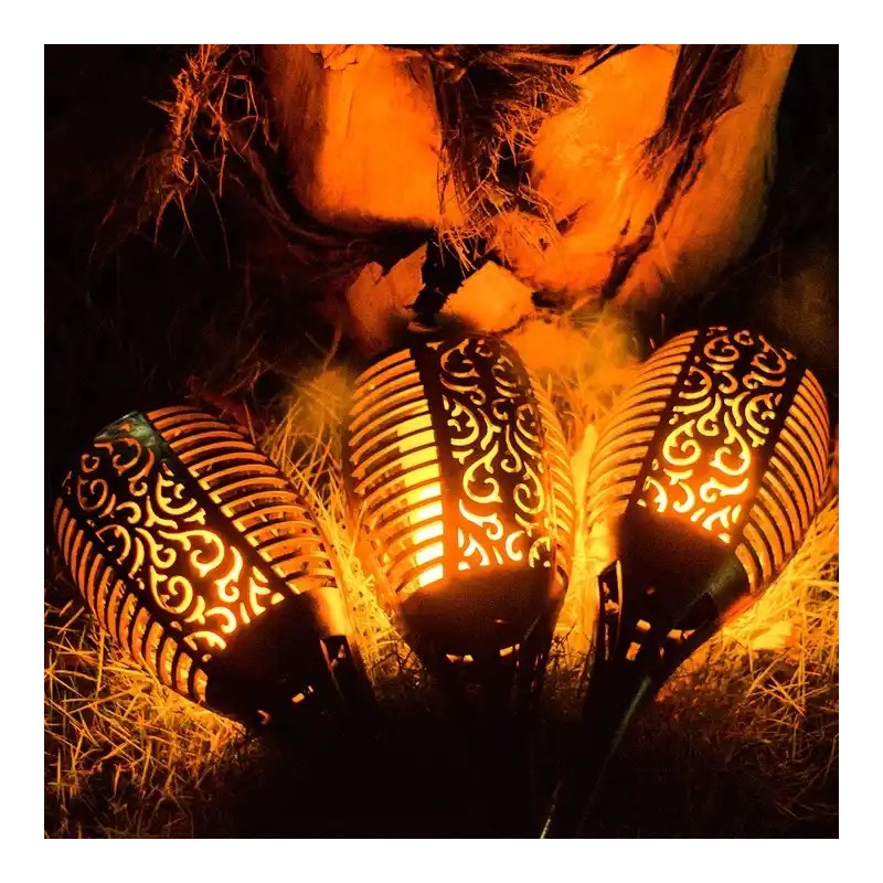 Solar powered Garden Lights Flame Light