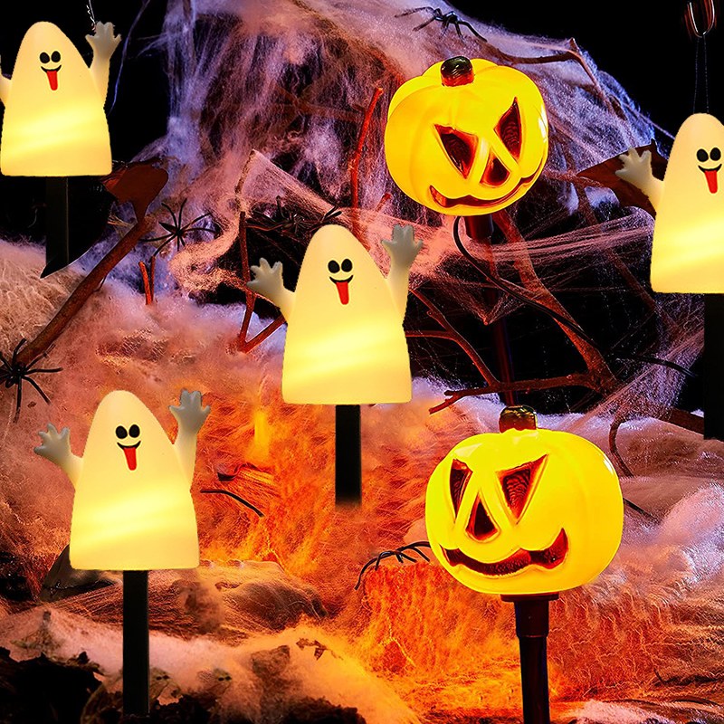 Solar/Battery box powered Garden Lights-ghost