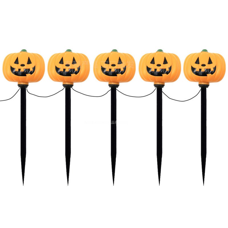 Solar/Battery box powered Garden Lights-pumpkin