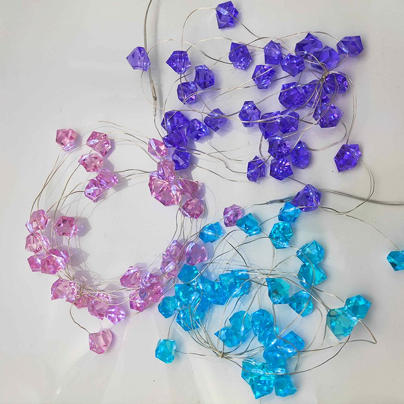 Copper wire LED string light