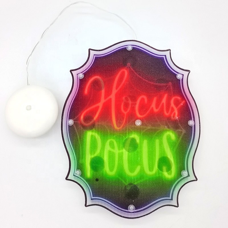 Halloween series LED window light