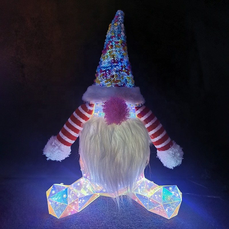 33 PVC 3D Fantasy Color Sculpture Light