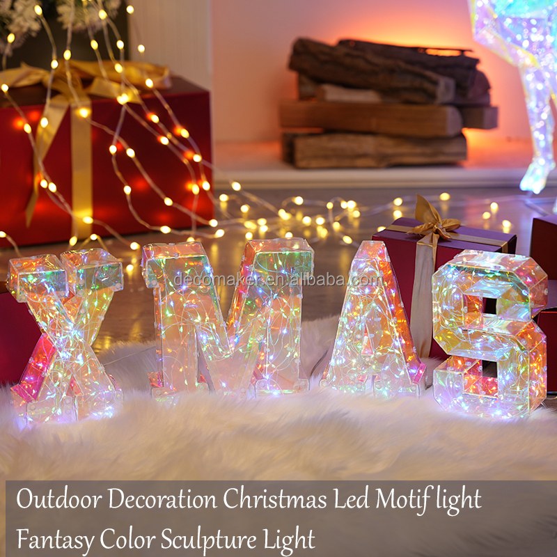 PVC 3D Fantasy Color Sculpture Light