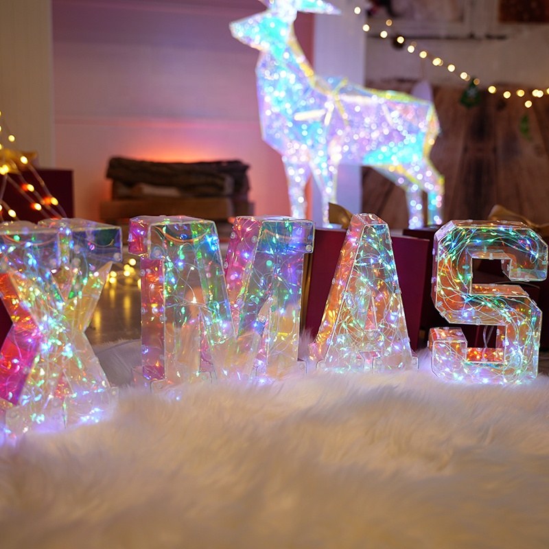 PVC 3D Fantasy Color Sculpture Light