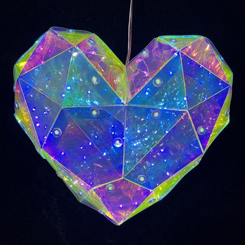 PVC 3D Fantasy Color Sculpture Light