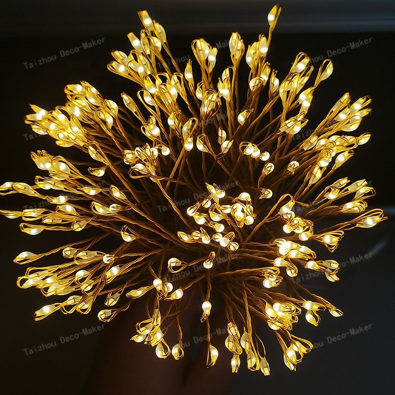 Firework tree branch light-black tape+black wire – YZ-70019