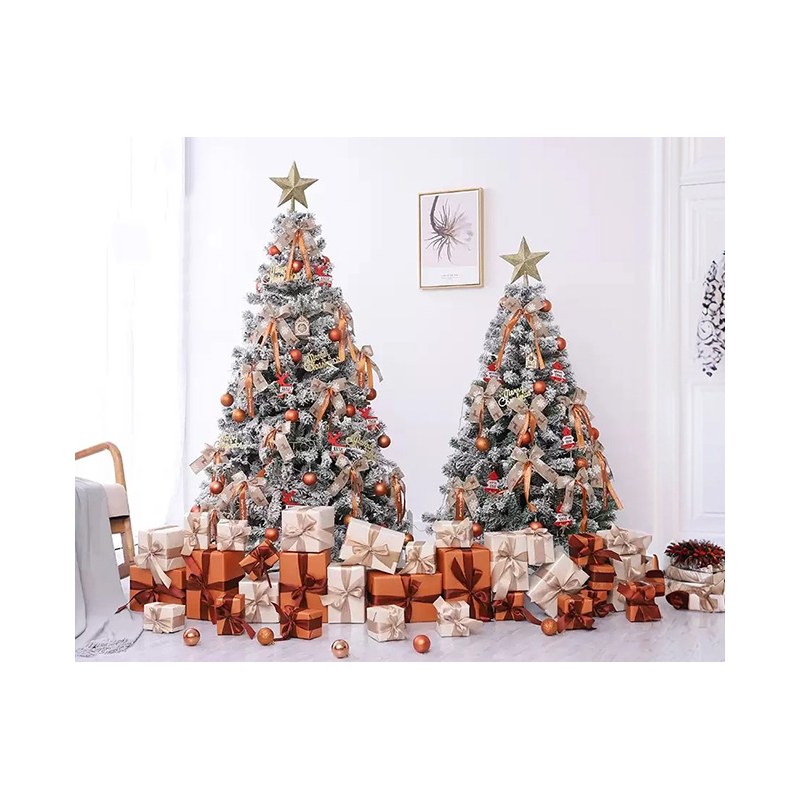 Decorated Flocked Christmas Trees Wholesale – YZ-70108