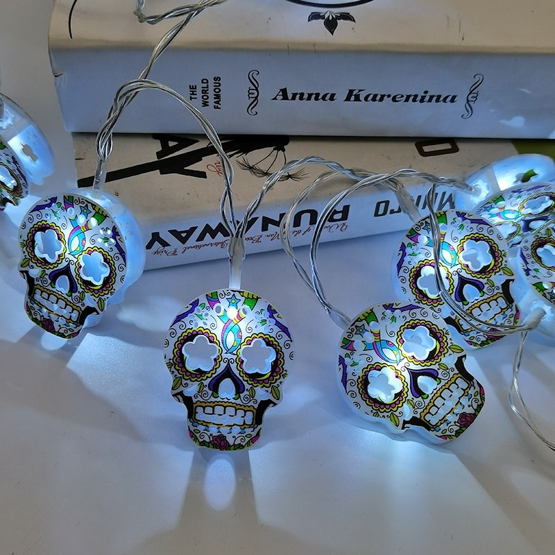 Halloween series LED string light with decos – YZ-80033