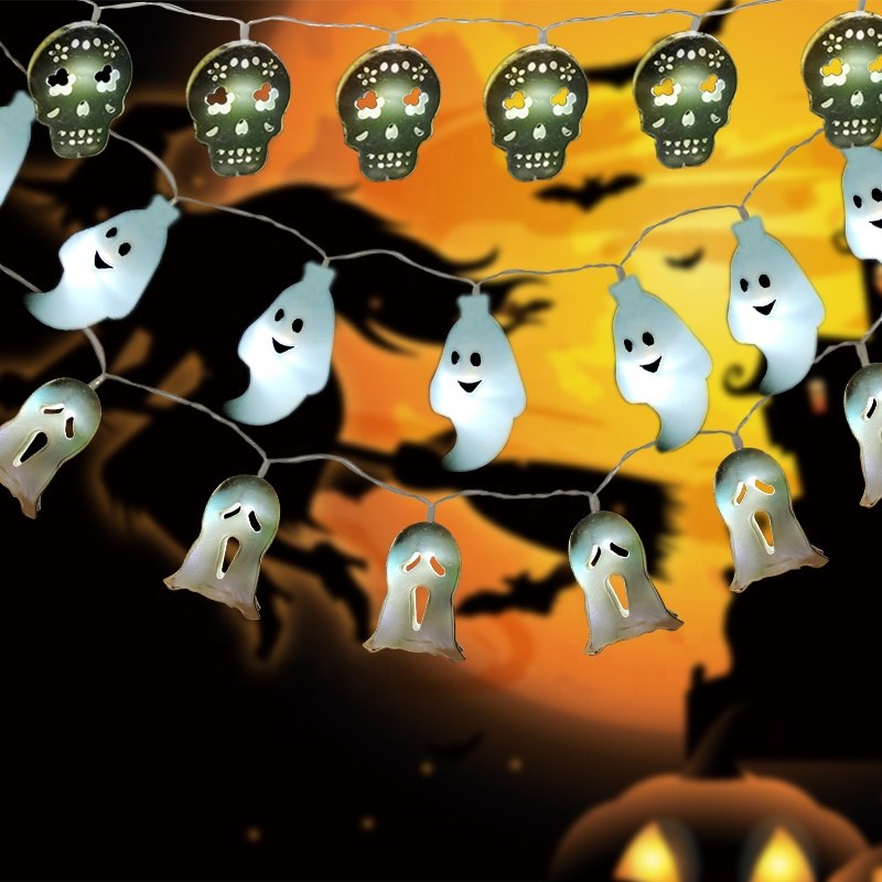Halloween series LED string light with decos – YZ-90137