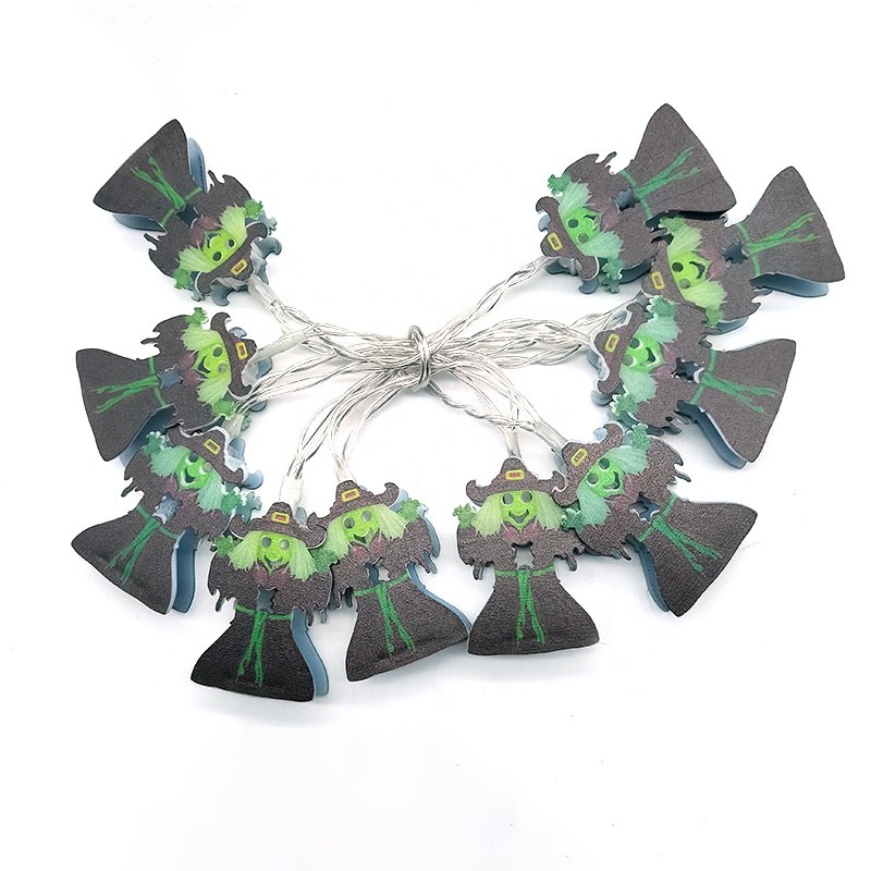 Halloween series LED string light with decos – YZ-80038
