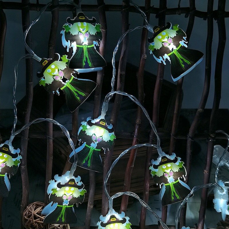 Halloween series LED string light with decos – YZ-80038