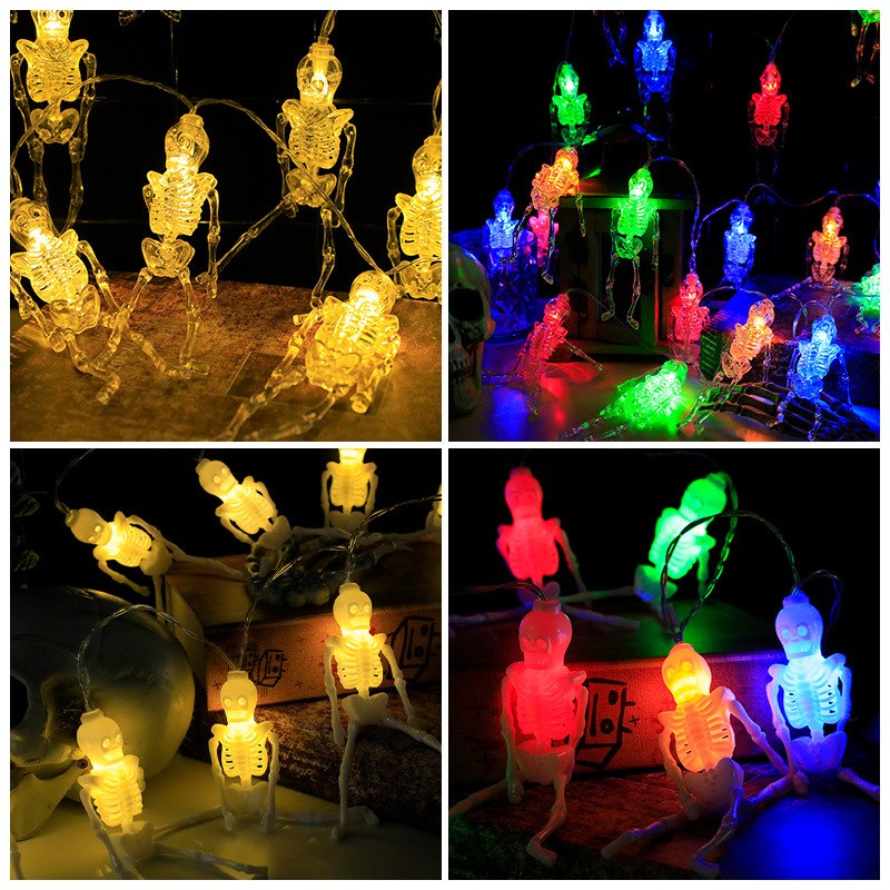 Halloween series LED string light with decos – YZ-80043