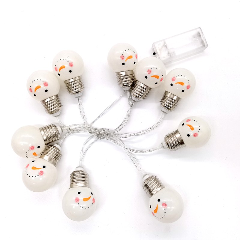 Christmas string lights-snowman