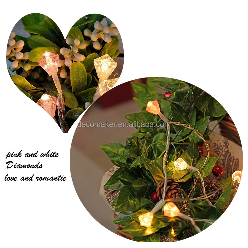 LED string lights-plastic Diamonds – YZ-80058