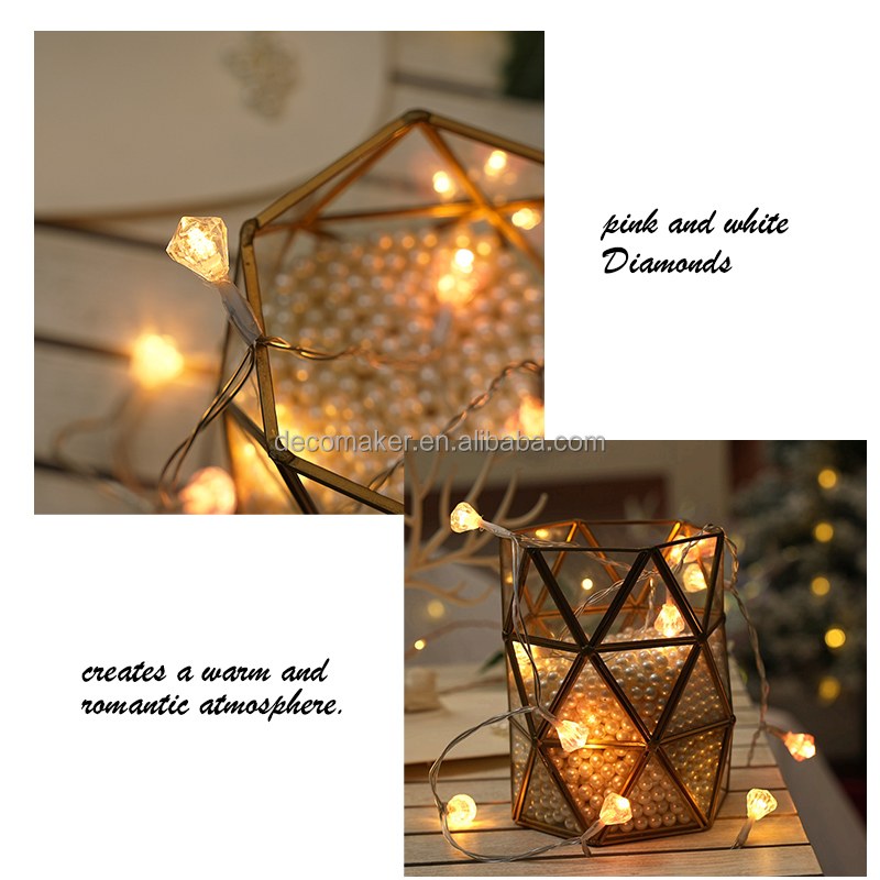 LED string lights-plastic Diamonds – YZ-80058