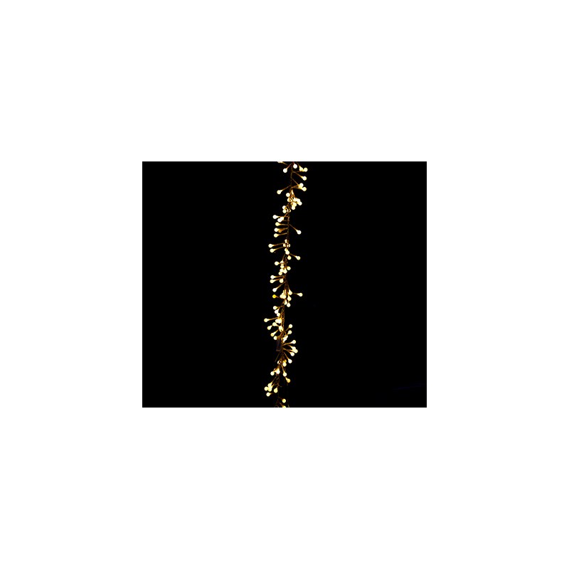 LED cluster light with balls 250LED 3m length