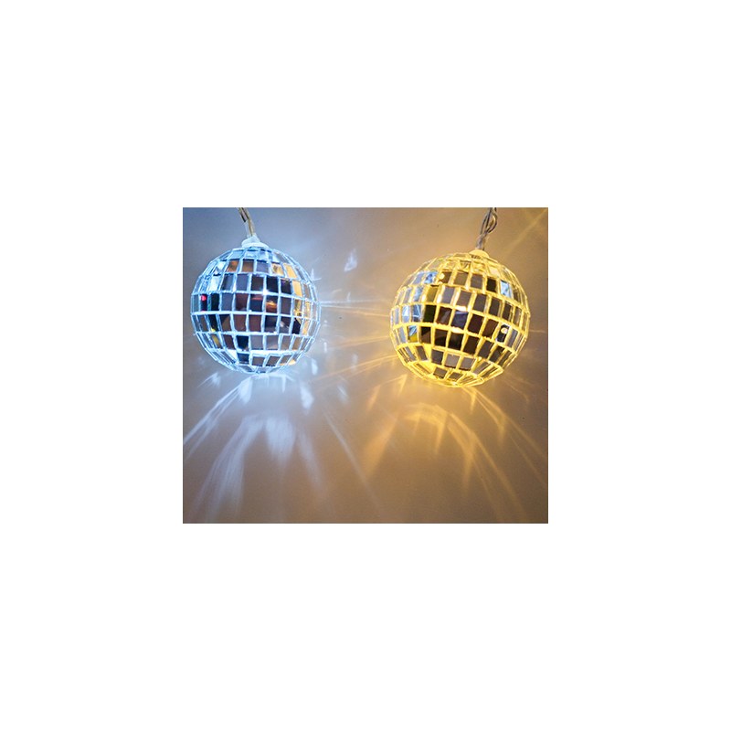 BO 10LED mirror ball white indoor