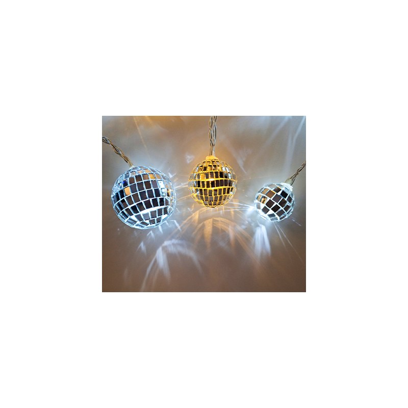 BO 10LED mirror ball white indoor