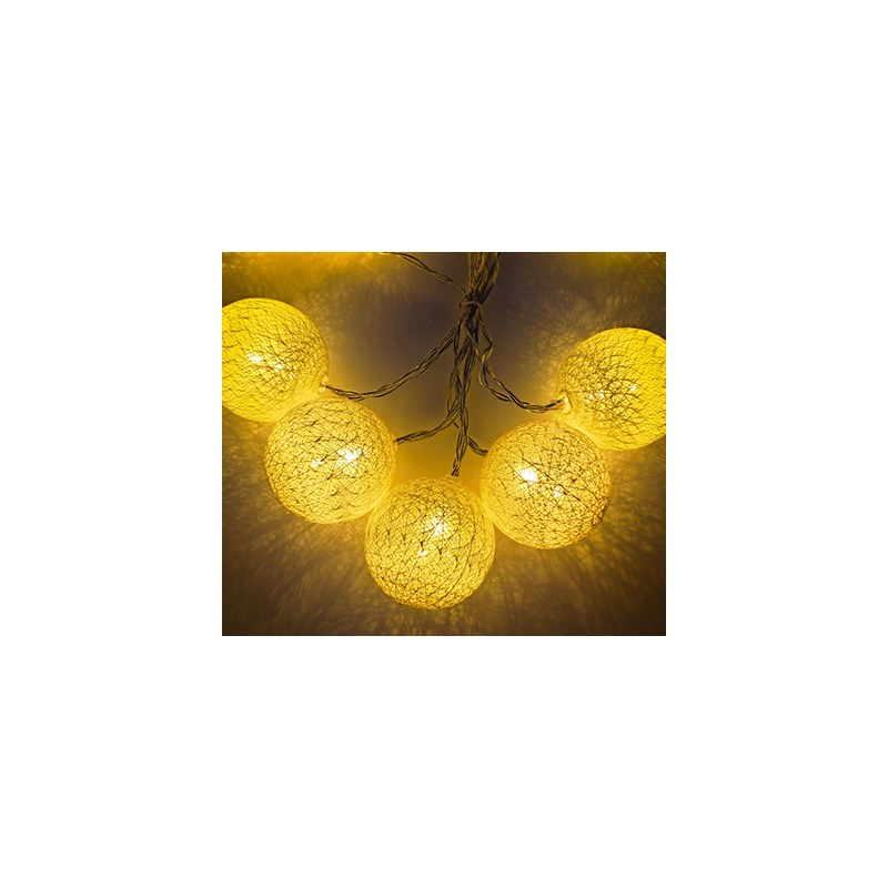 BO 10LED cotton ball white indoor