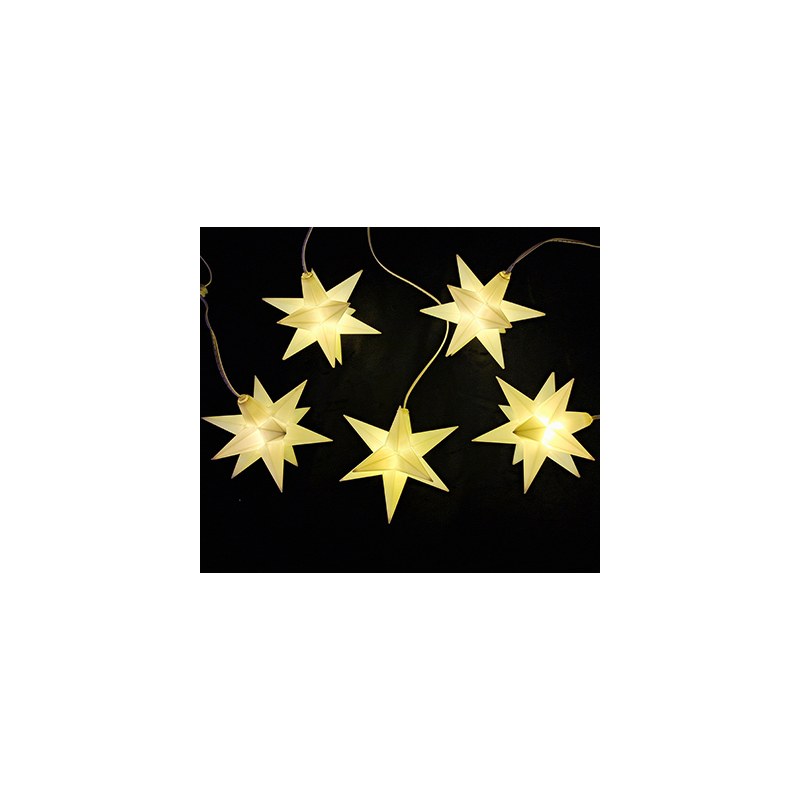 10LED explode star warmwhite 12cm