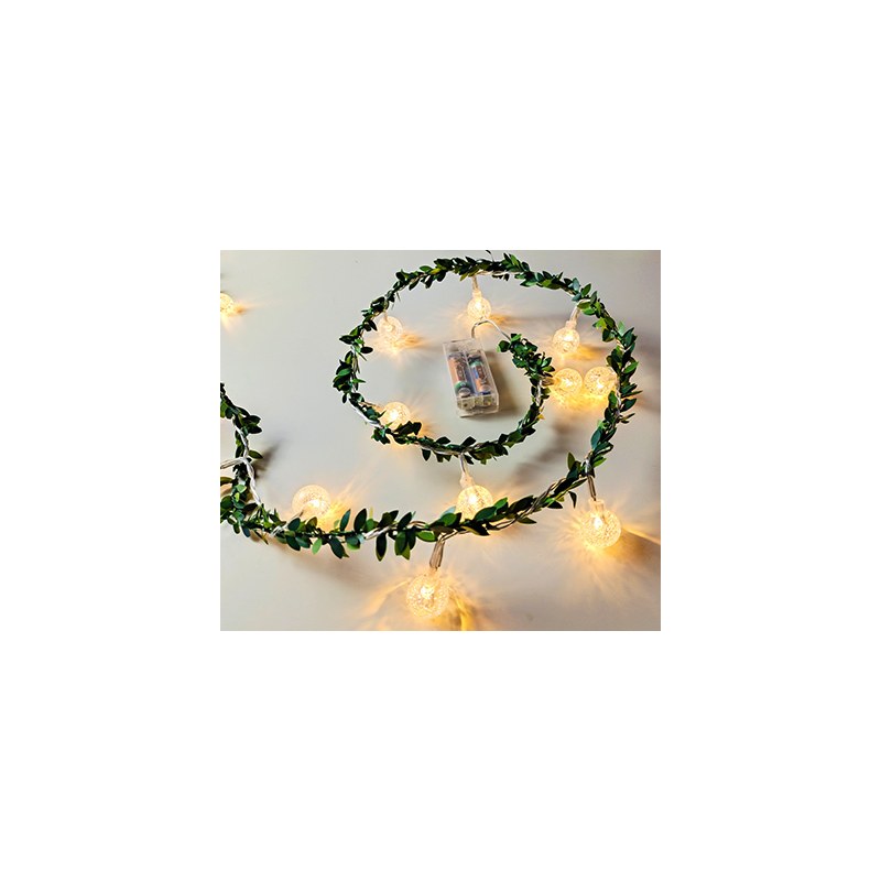 BO 20LED bubble ball with leaf