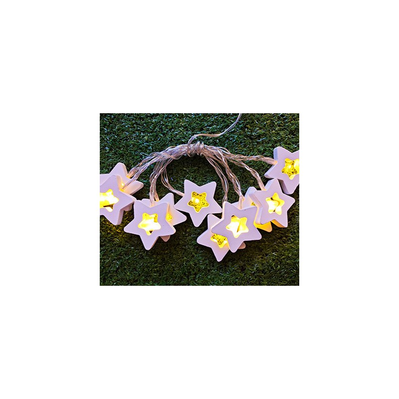 BO 10LED wooden decoration