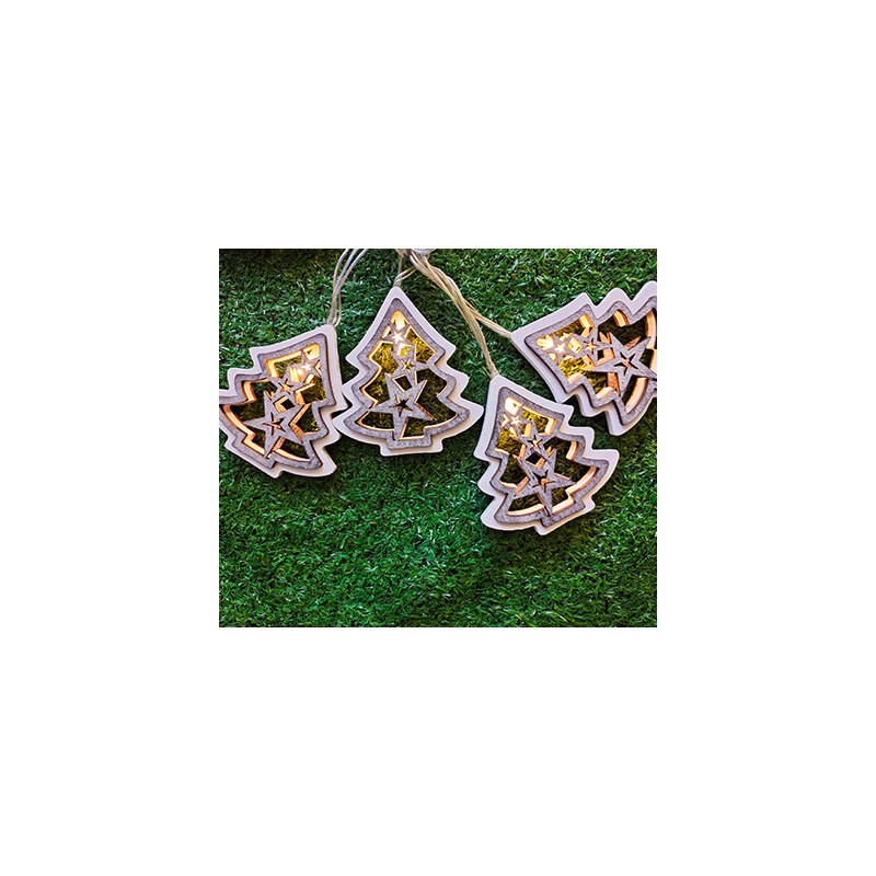 BO 10LED wooden decoration