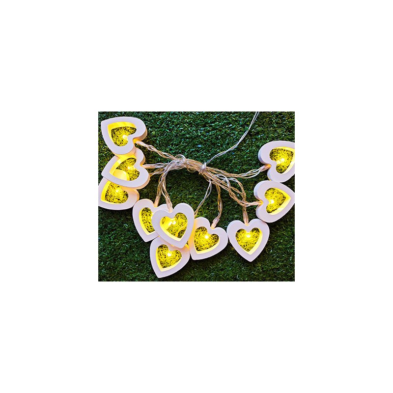 BO 10LED wooden decoration