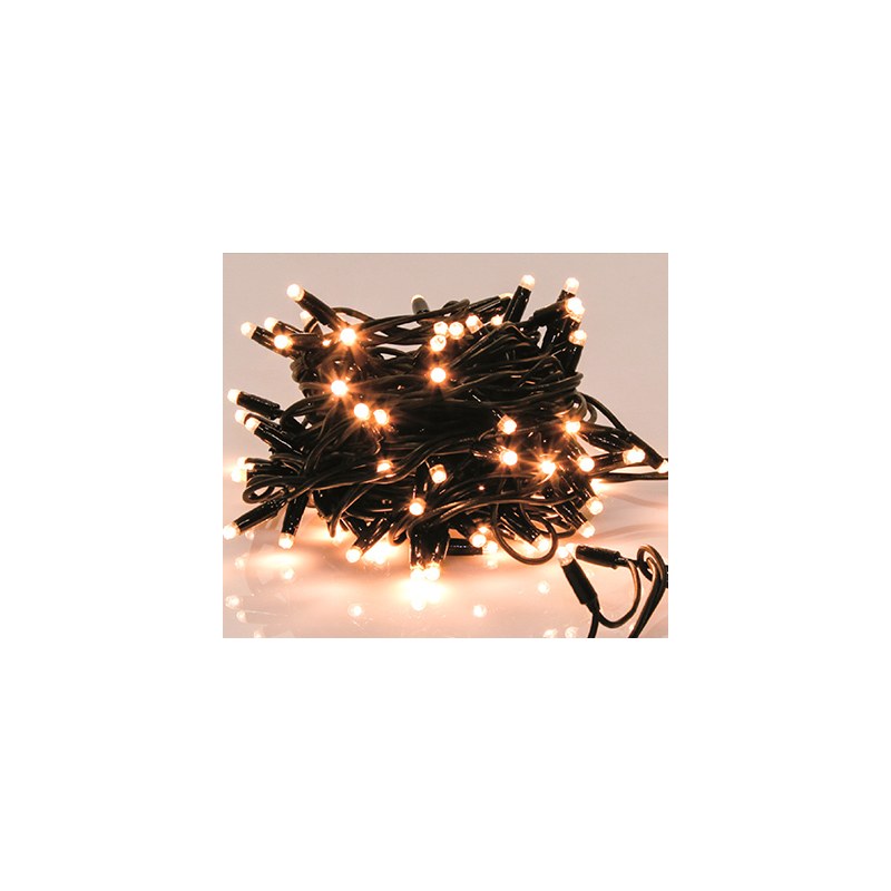 230V 100LED rubber cable light connectable