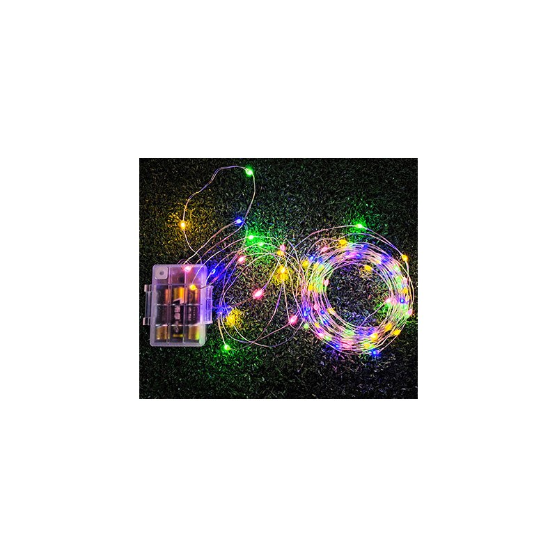 BO copper wire LED String lights WRGB 11function with remote