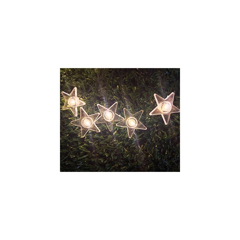 BO copper wire LED lights star