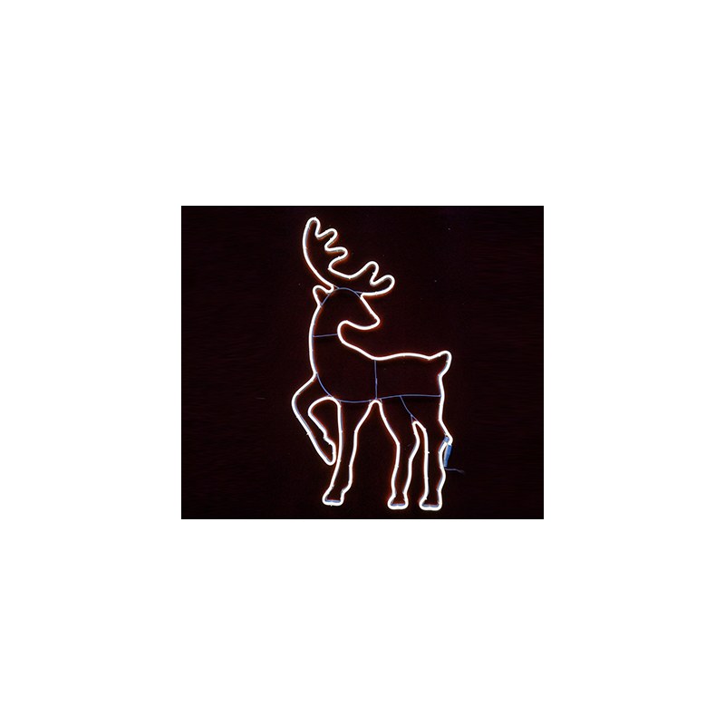 warm white neon light deer – YZ-90075
