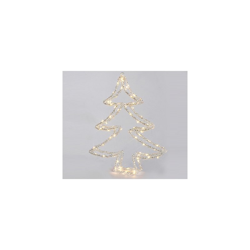 3D acrylic tree, size 29X5X35cm warmwhtie
