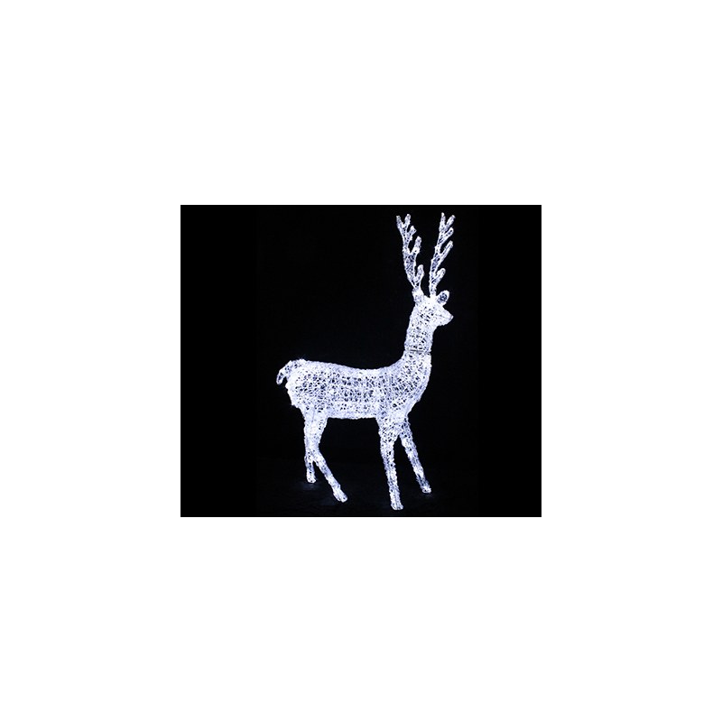 3D acrylic deer H160cm 600LED