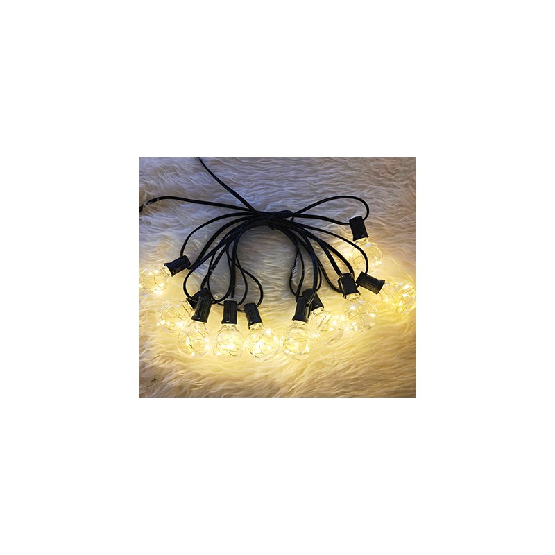 micro LED party lights connectable warmwhtie