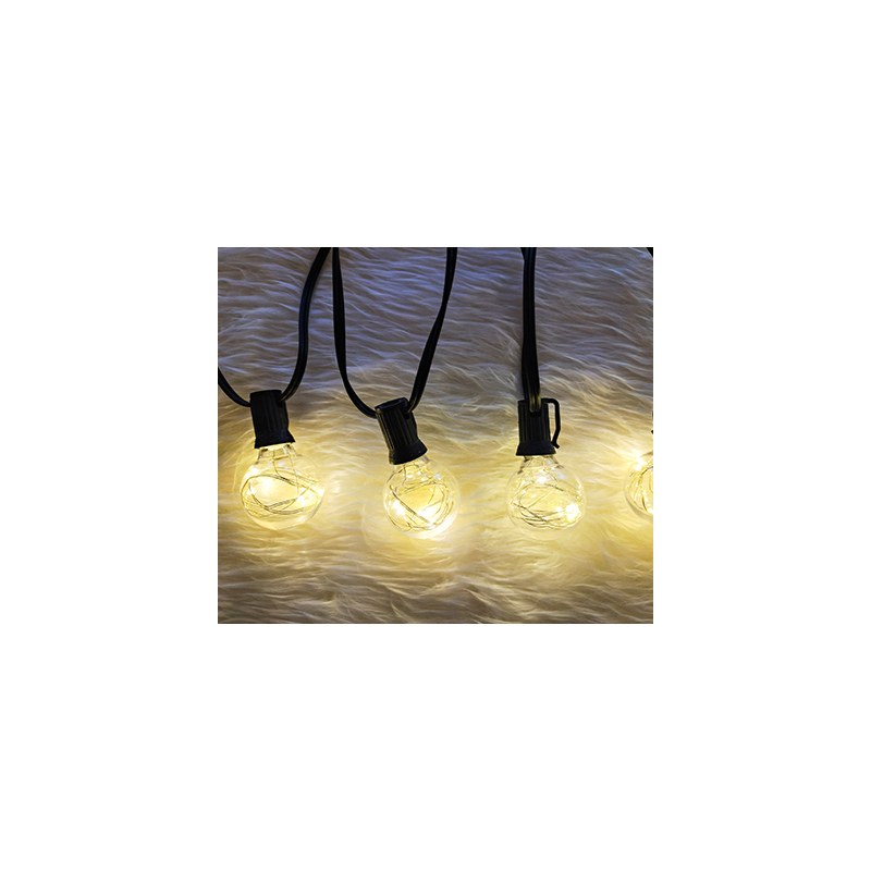 micro LED party lights connectable warmwhtie