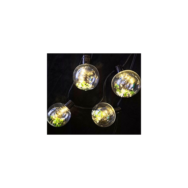 micro LED party lights with flower inside warmwhtie