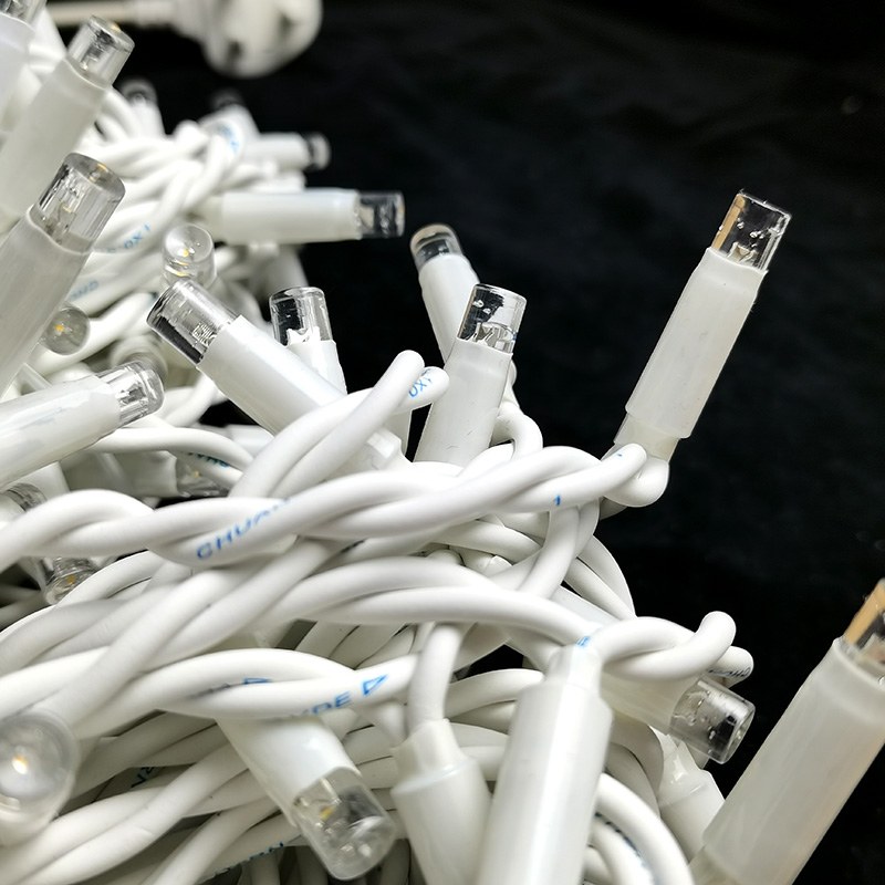 white rubber cable LED curtain light – YZ-90139