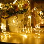 LED string light-Spaceman Rocket