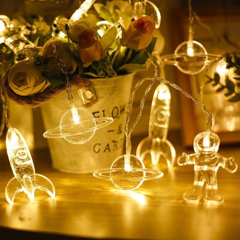 LED string light-Spaceman Rocket