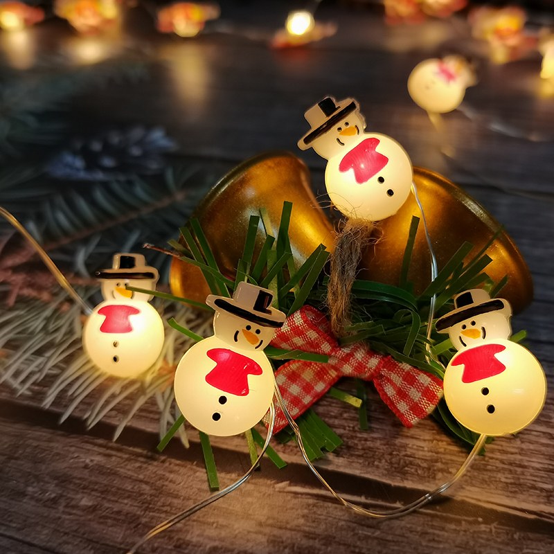 Copper wire light-Snowman – YZ-20162