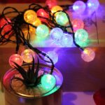 LED PP ball Solar string light – YZ-30007