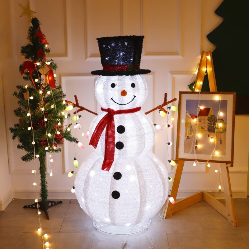 Foldable-Santa-SNOWMAN-Motif – YZ-60137