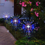 Outdoor solar branch light with remote control – YZ-70041