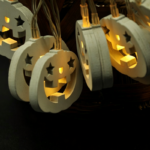 Battery wooden Pumpkin Shaped LED String Lights for Halloween – YZ-80071